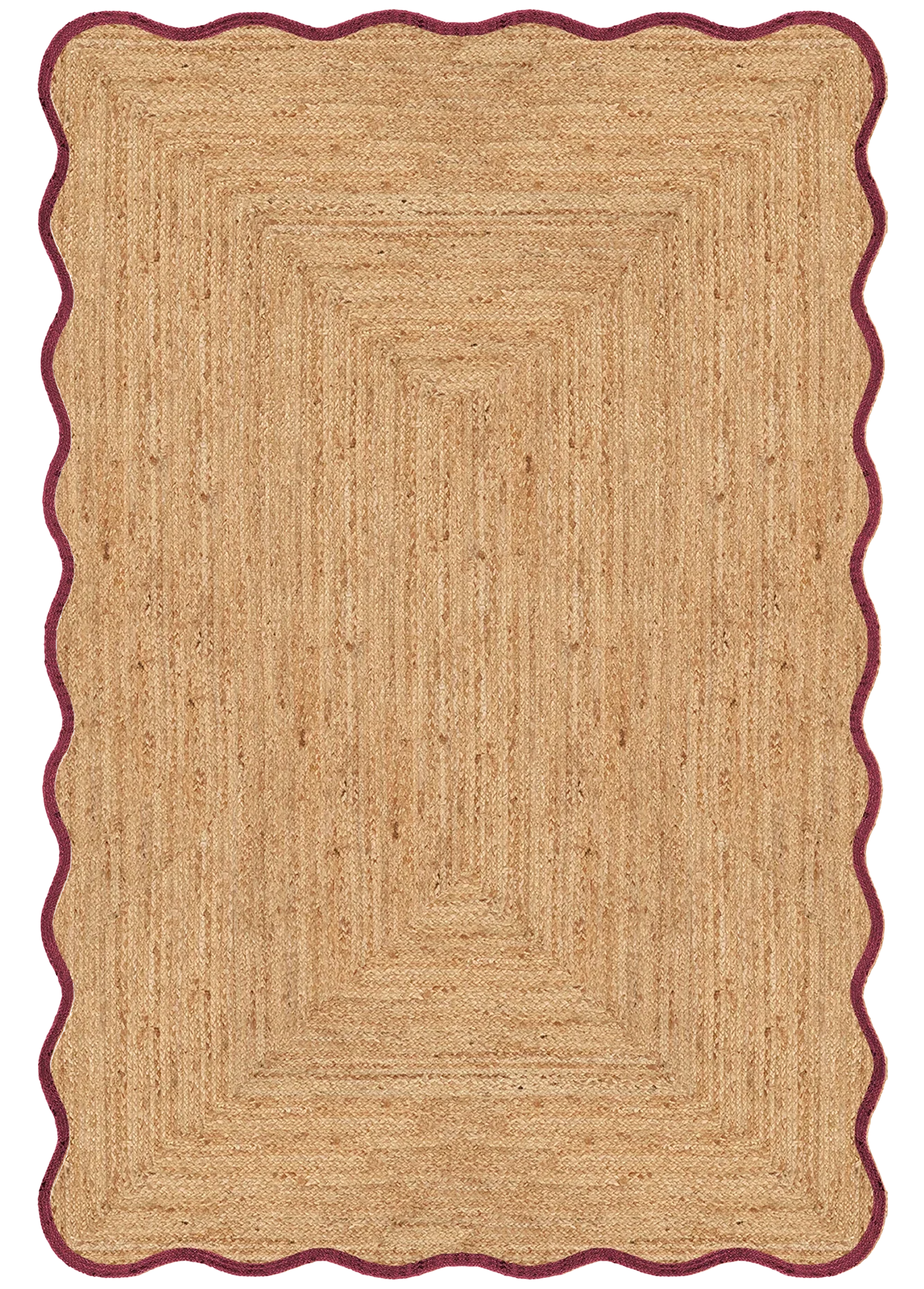 Scallop Jute Rug