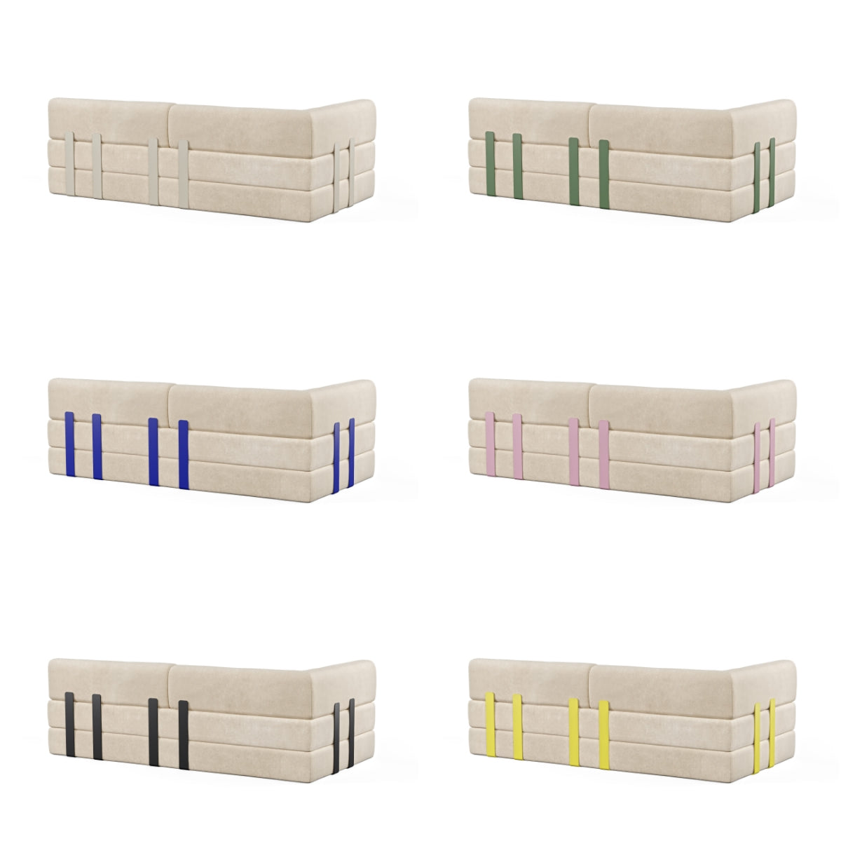 Levi 2-Seater Sofa Chaise