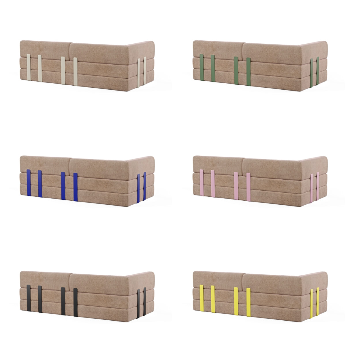 Levi 2-Seater Sofa Chaise