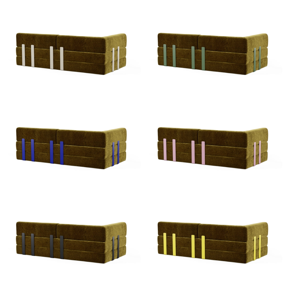 Levi 2-Seater Sofa Chaise