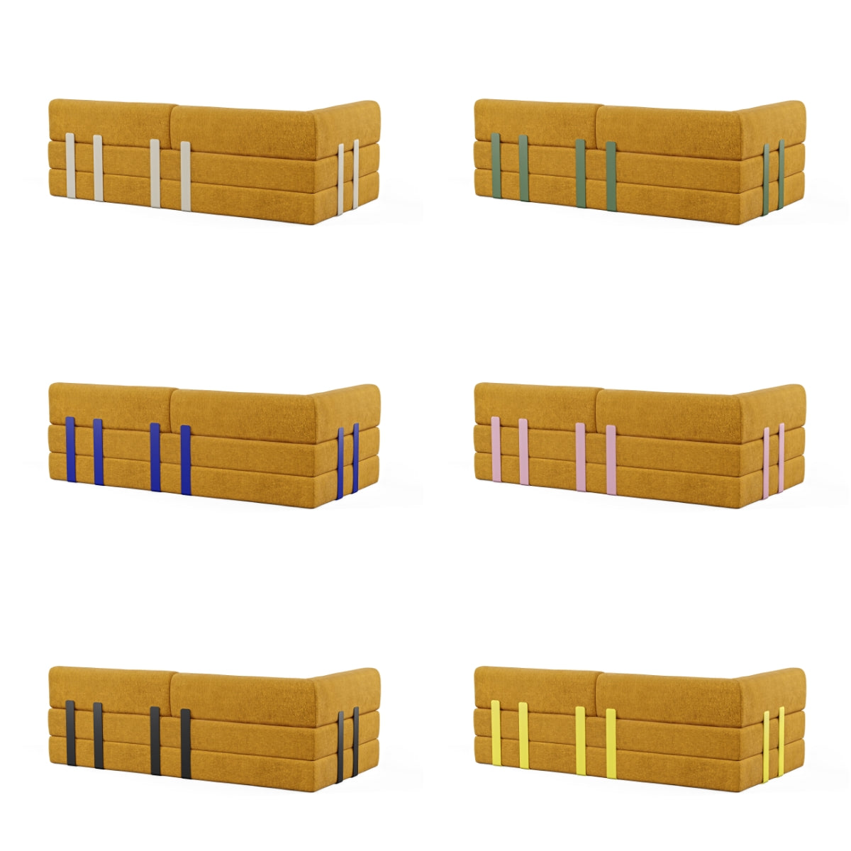 Levi 2-Seater Sofa Chaise