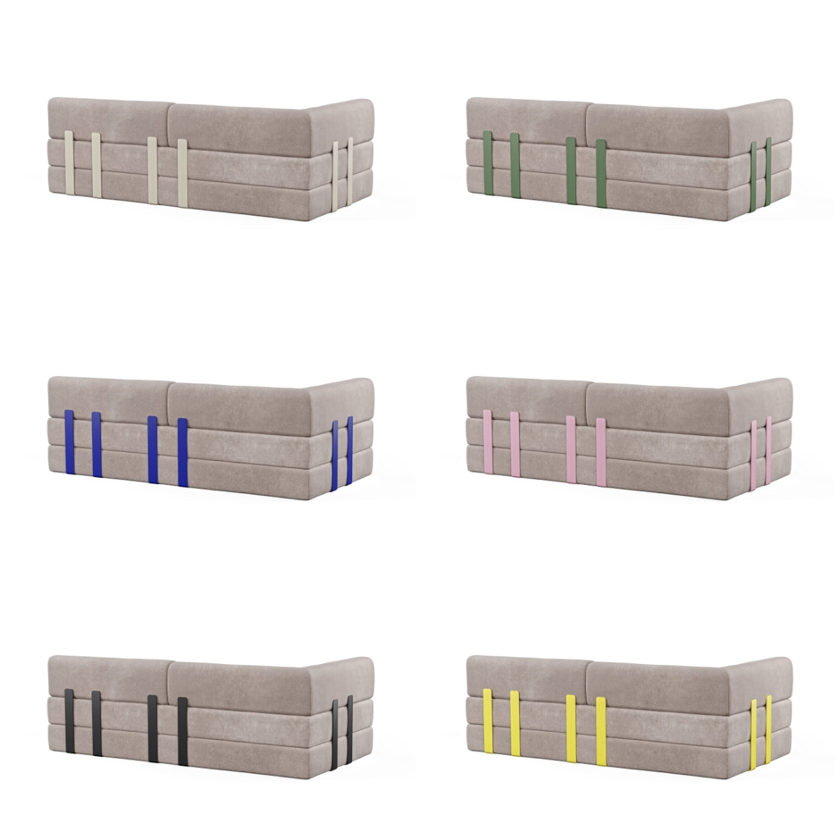 Levi 2-Seater Sofa Chaise