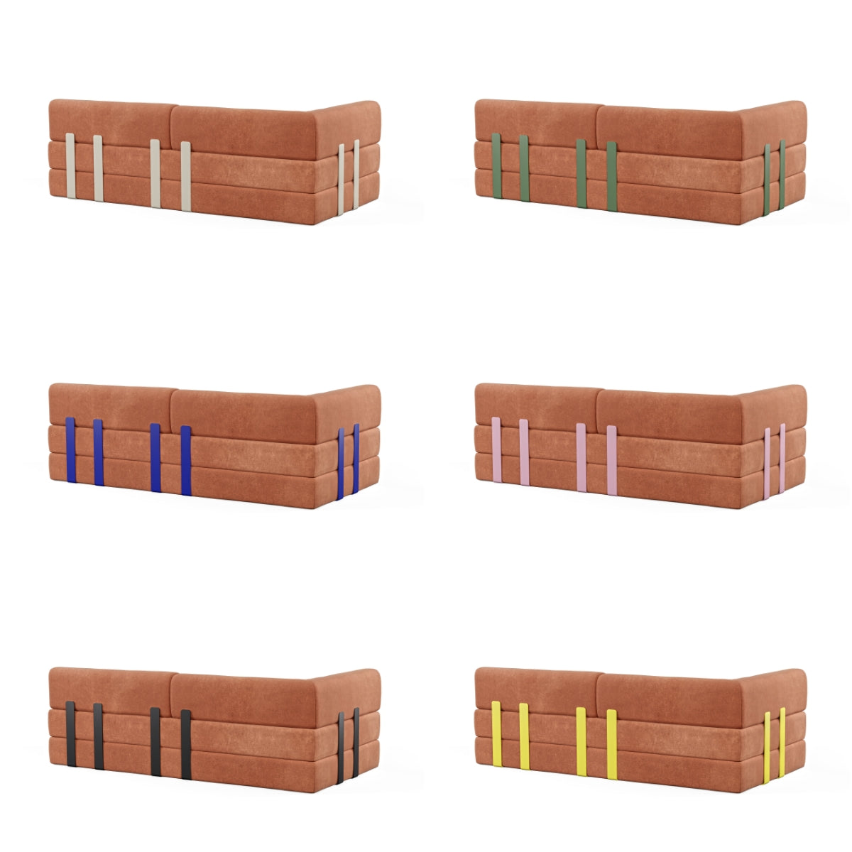 Levi 2-Seater Sofa Chaise