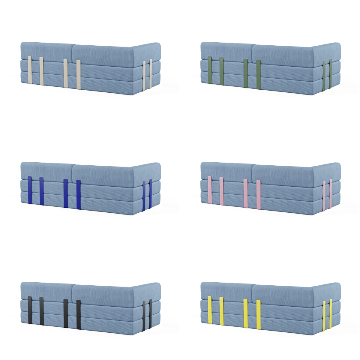 Levi 2-Seater Sofa Chaise