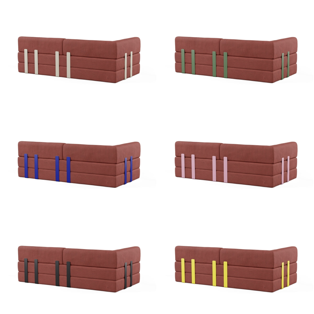 Levi 2-Seater Sofa Chaise