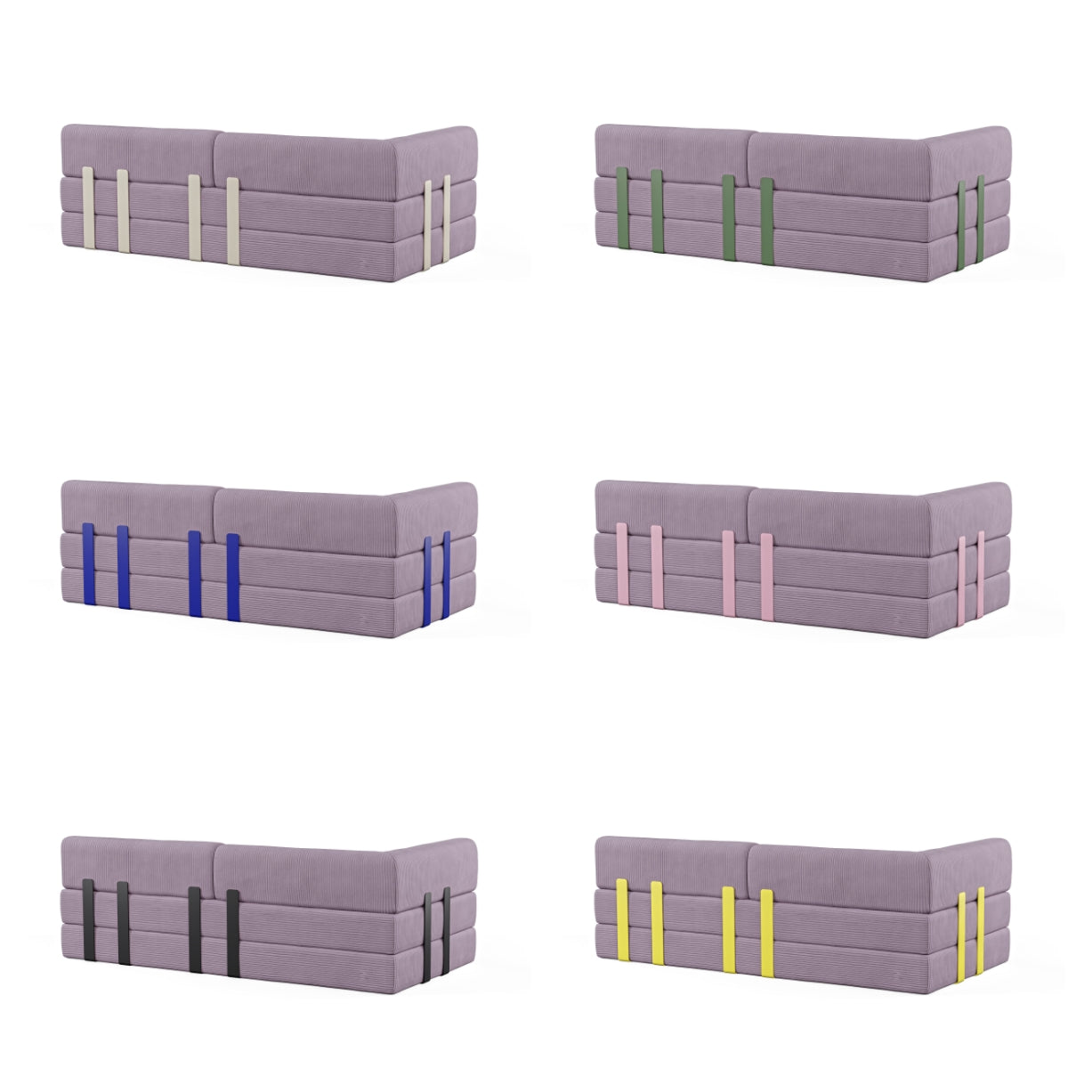 Levi 2-Seater Sofa Chaise