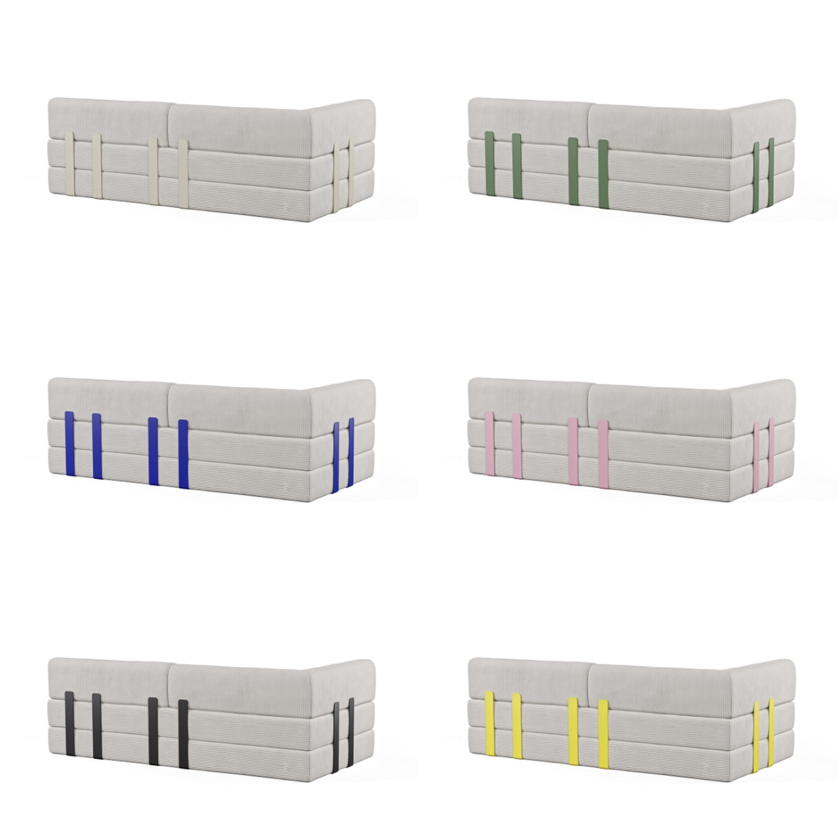 Levi 2-Seater Sofa Chaise