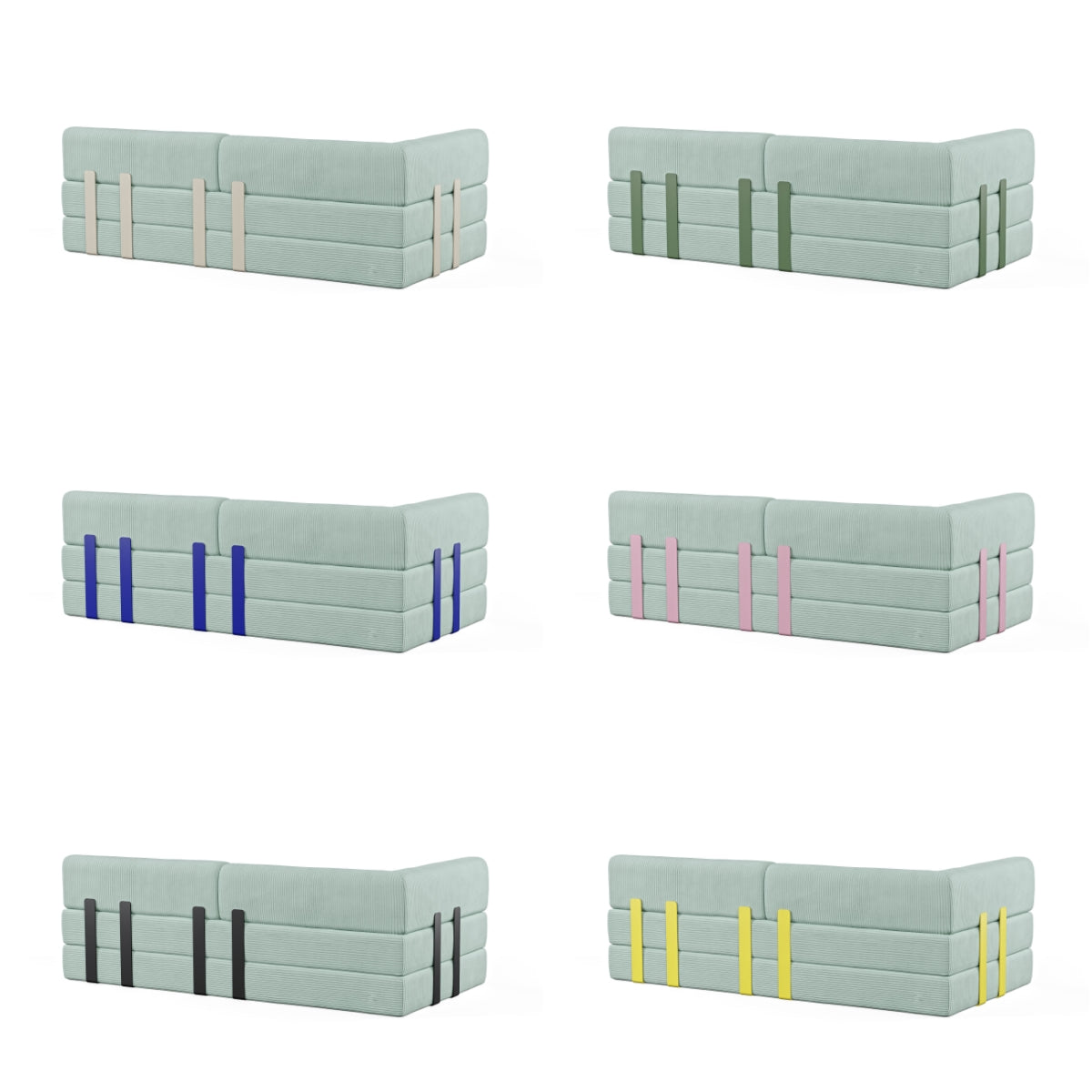 Levi 2-Seater Sofa Chaise