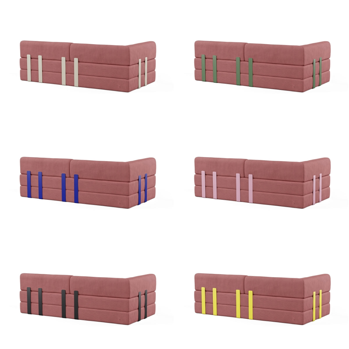 Levi 2-Seater Sofa Chaise