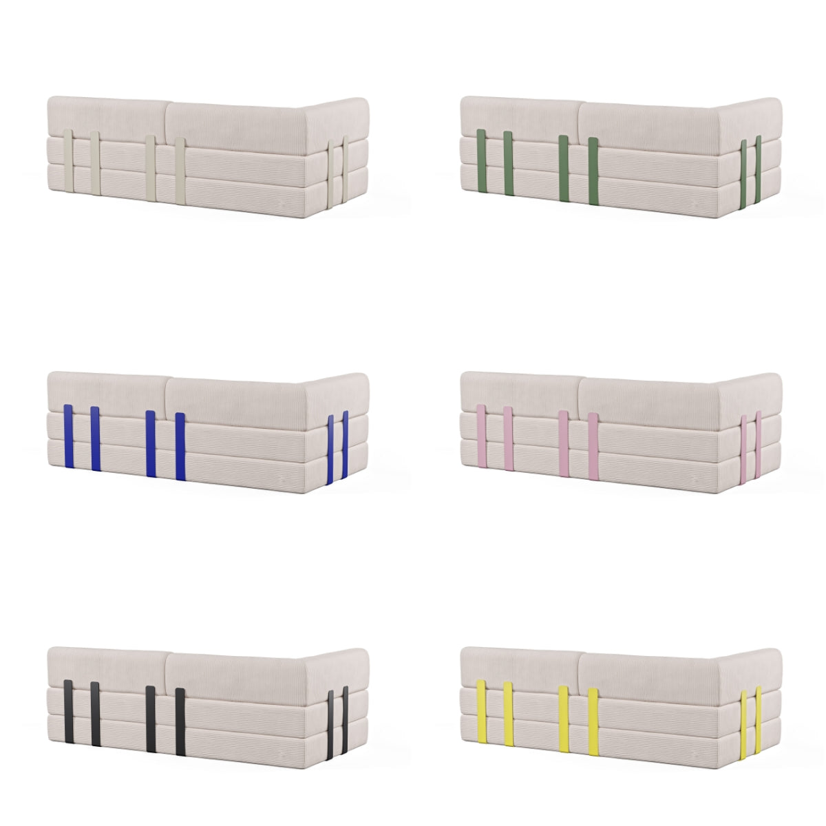 Levi 2-Seater Sofa Chaise