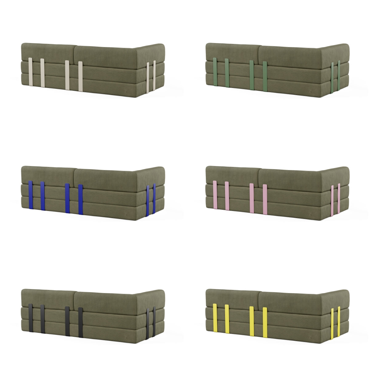 Levi 2-Seater Sofa Chaise