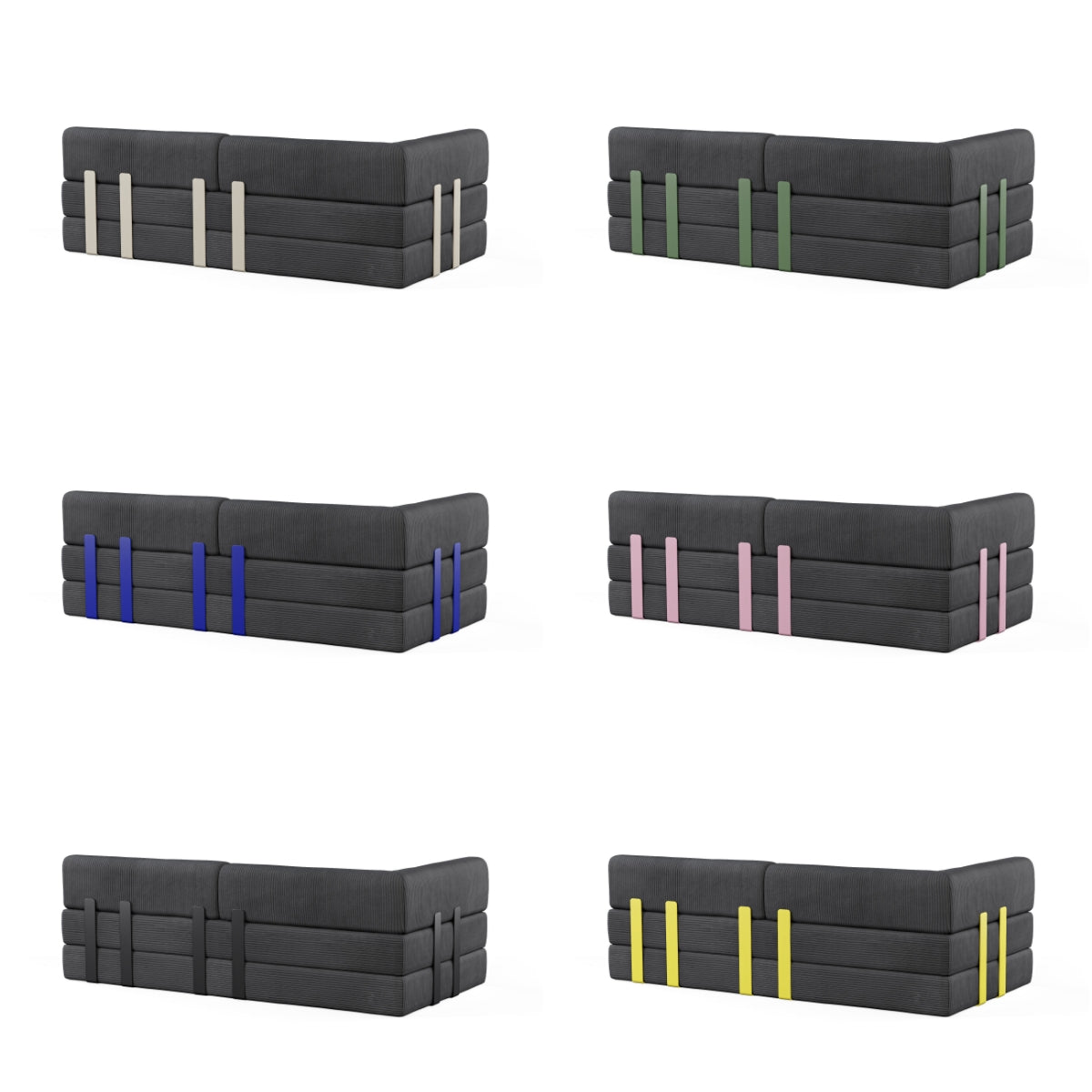 Levi 2-Seater Sofa Chaise