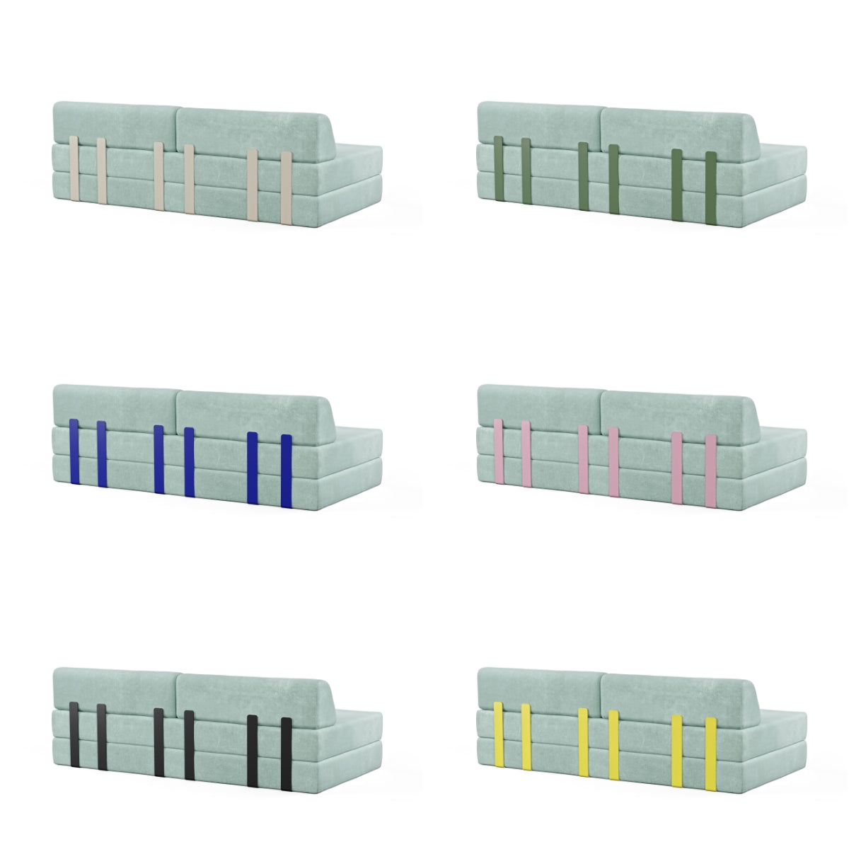 Levi 2-Seater Sofa Open