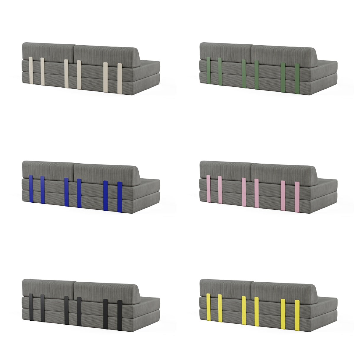 Levi 2-Seater Sofa Open