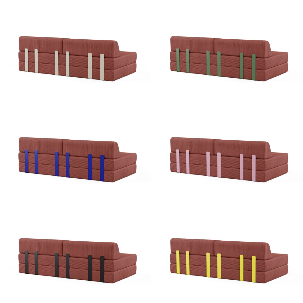 Levi 2-Seater Sofa Open