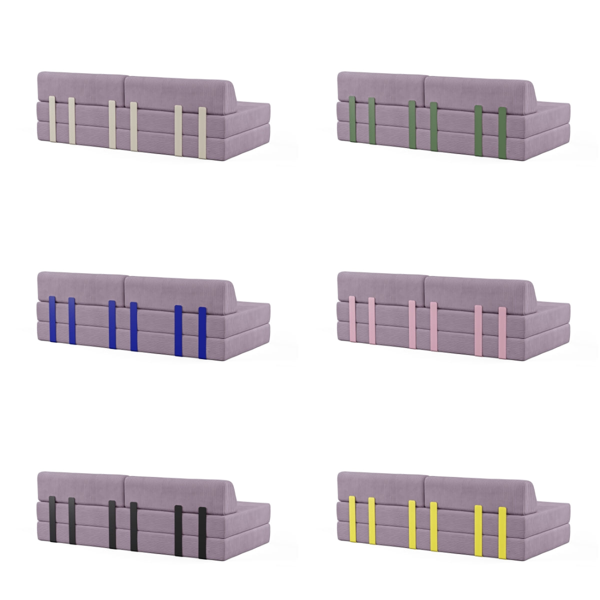 Levi 2-Seater Sofa Open