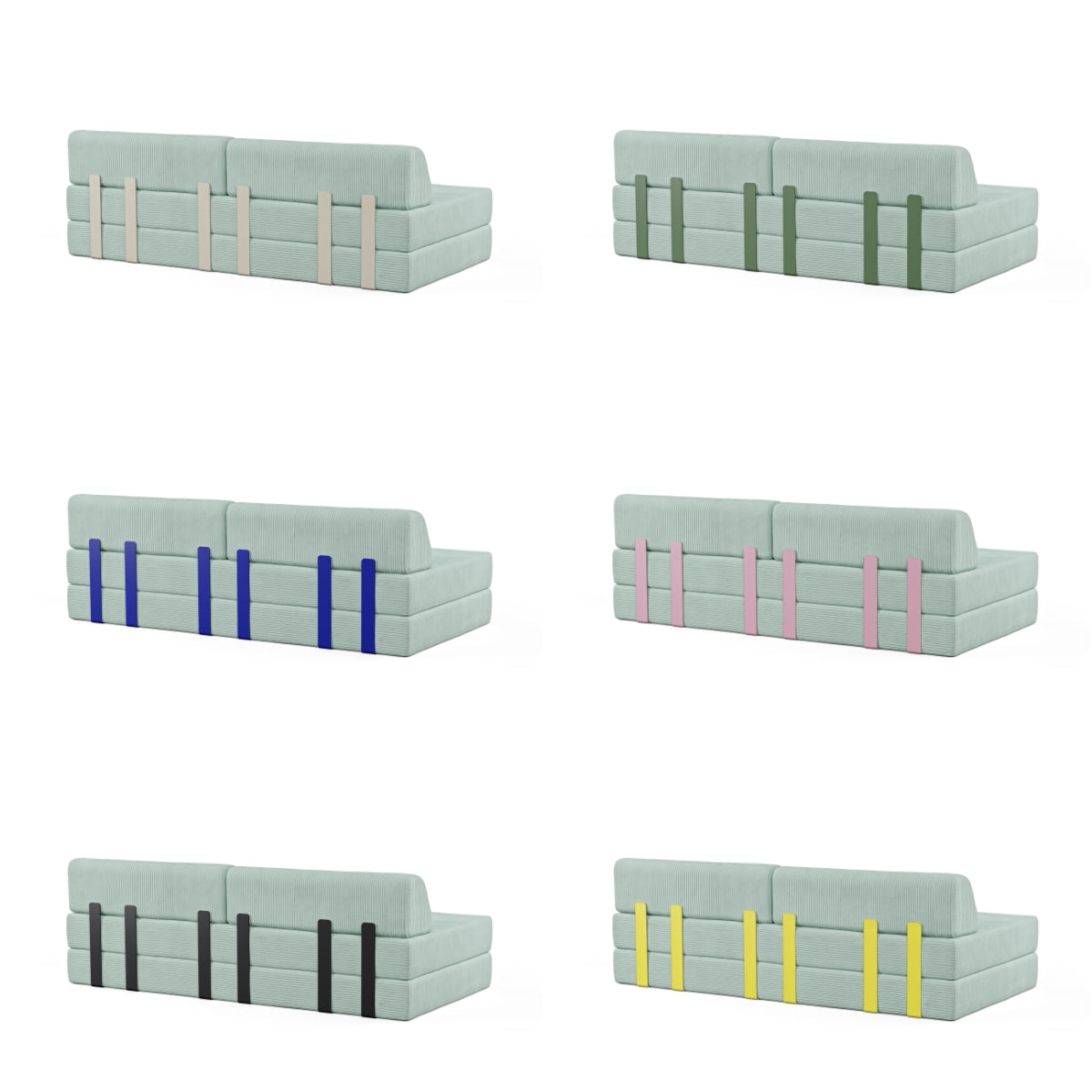 Levi 2-Seater Sofa Open