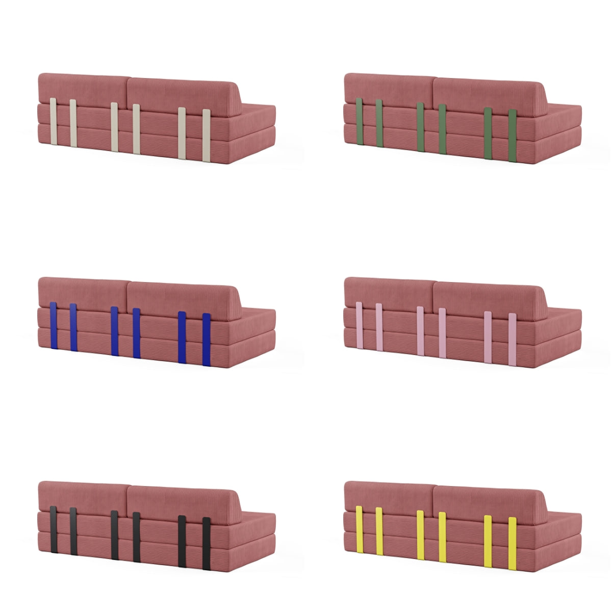 Levi 2-Seater Sofa Open