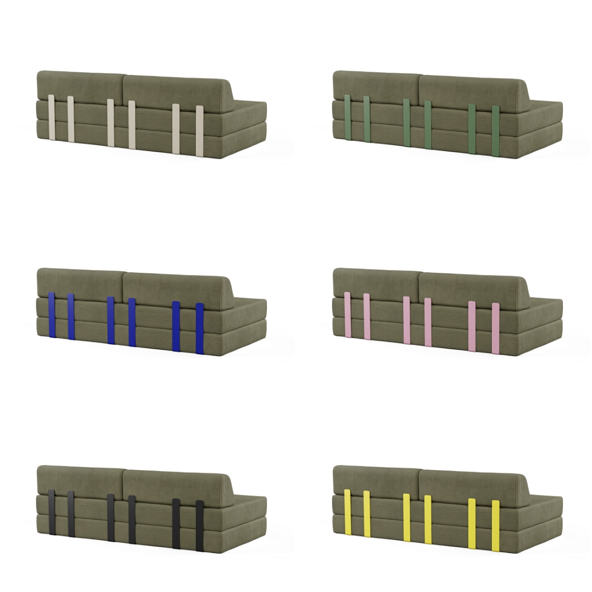 Levi 2-Seater Sofa Open