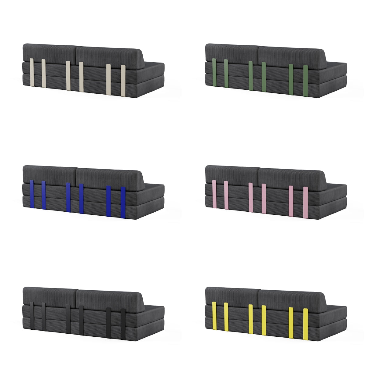 Levi 2-Seater Sofa Open