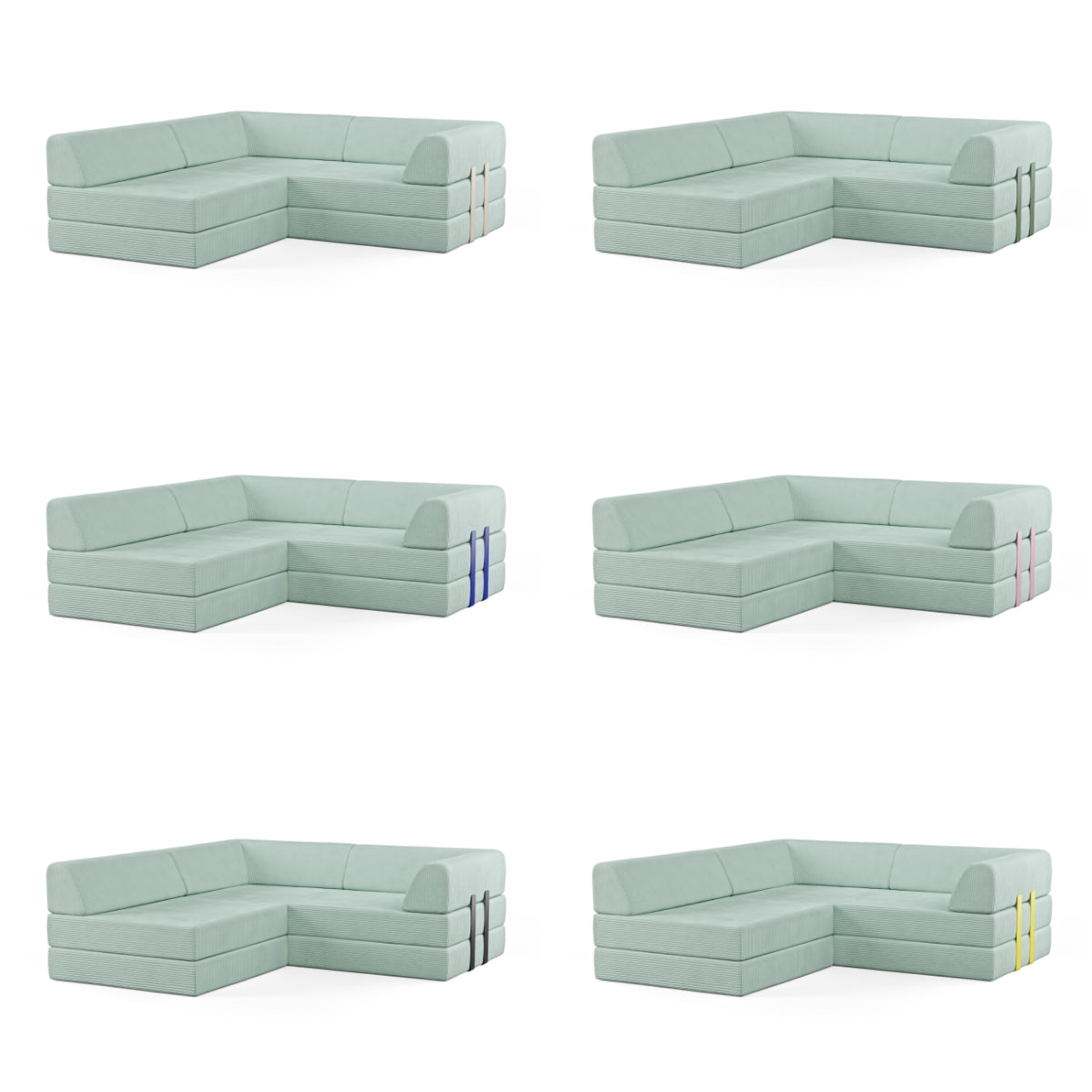 Levi 3-Seater Sofa Open Corner