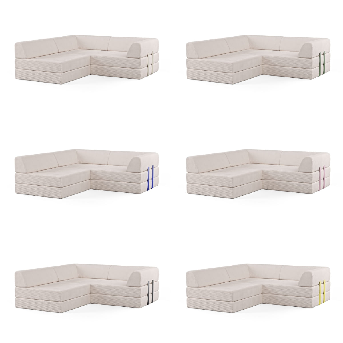 Levi 3-Seater Sofa Open Corner