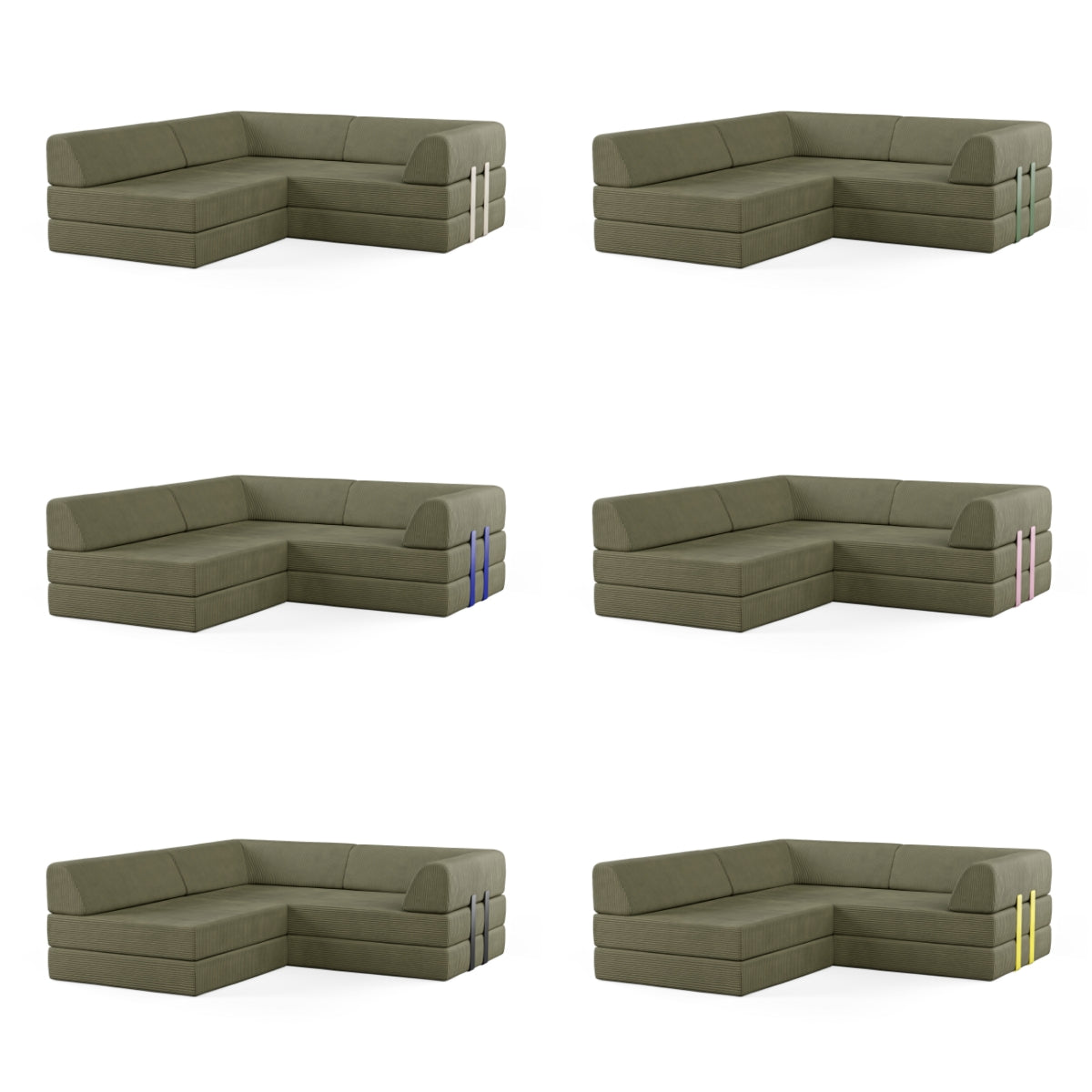 Levi 3-Seater Sofa Open Corner