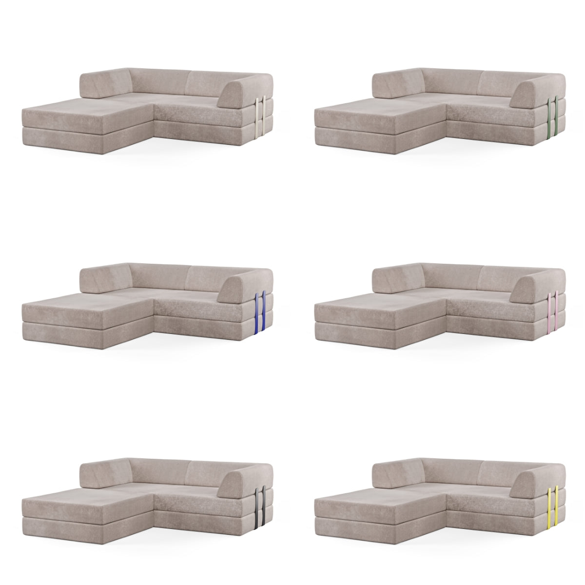 Levi 3-Seater Sofa Chaise