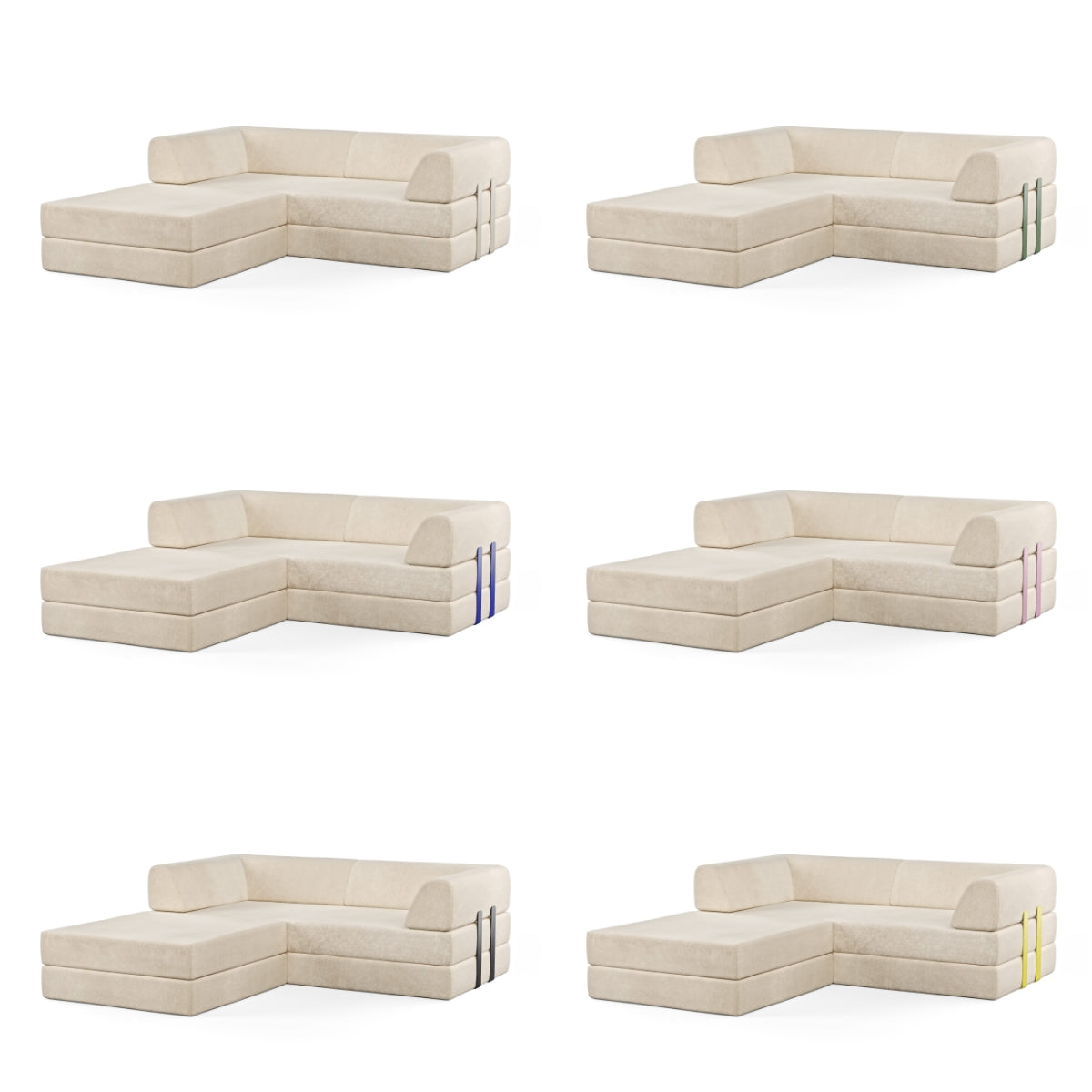 Levi 3-Seater Sofa Chaise