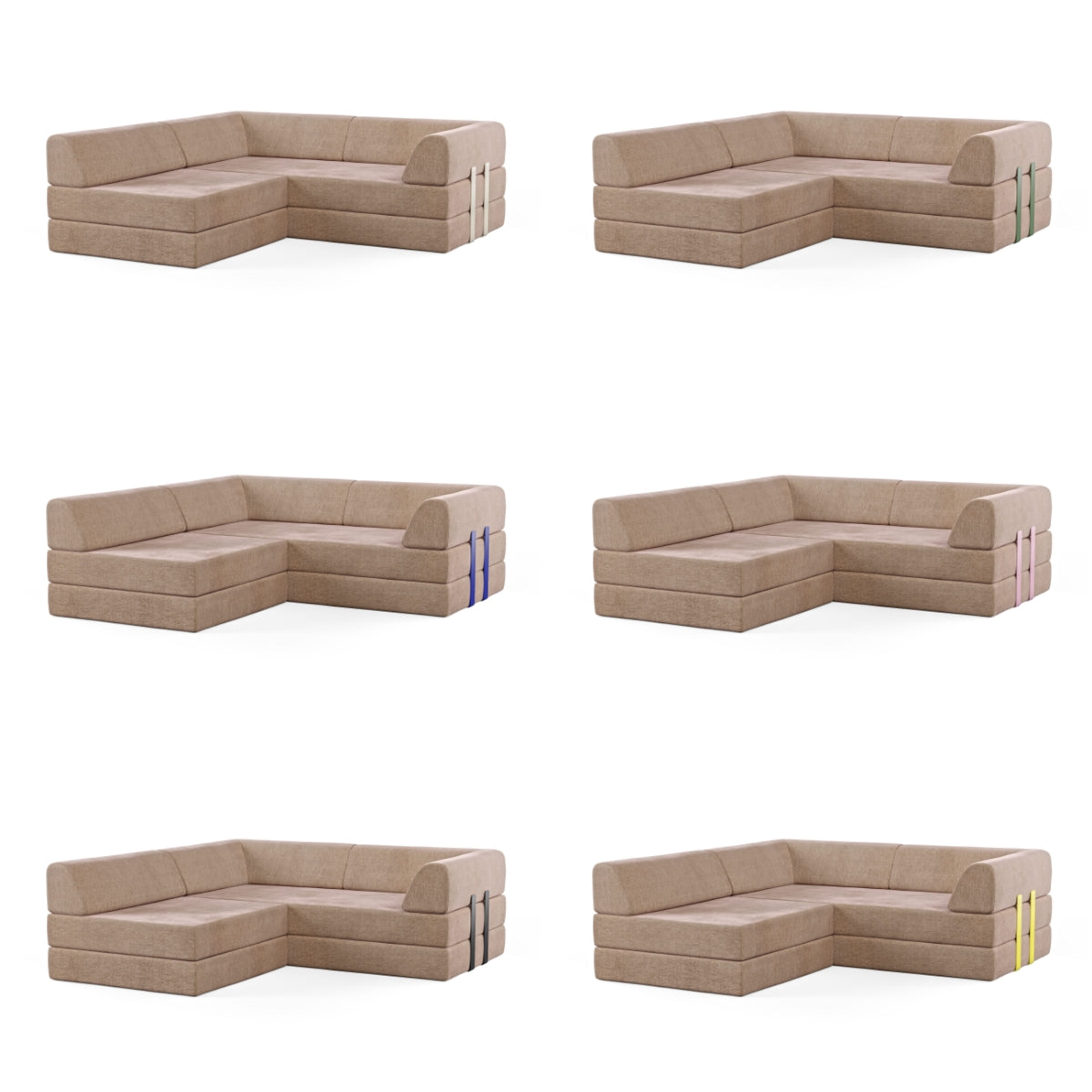 Levi 3-Seater Sofa Open Corner