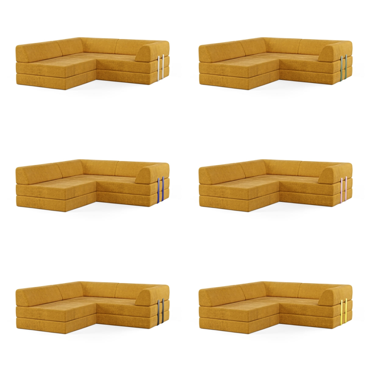 Levi 3-Seater Sofa Open Corner