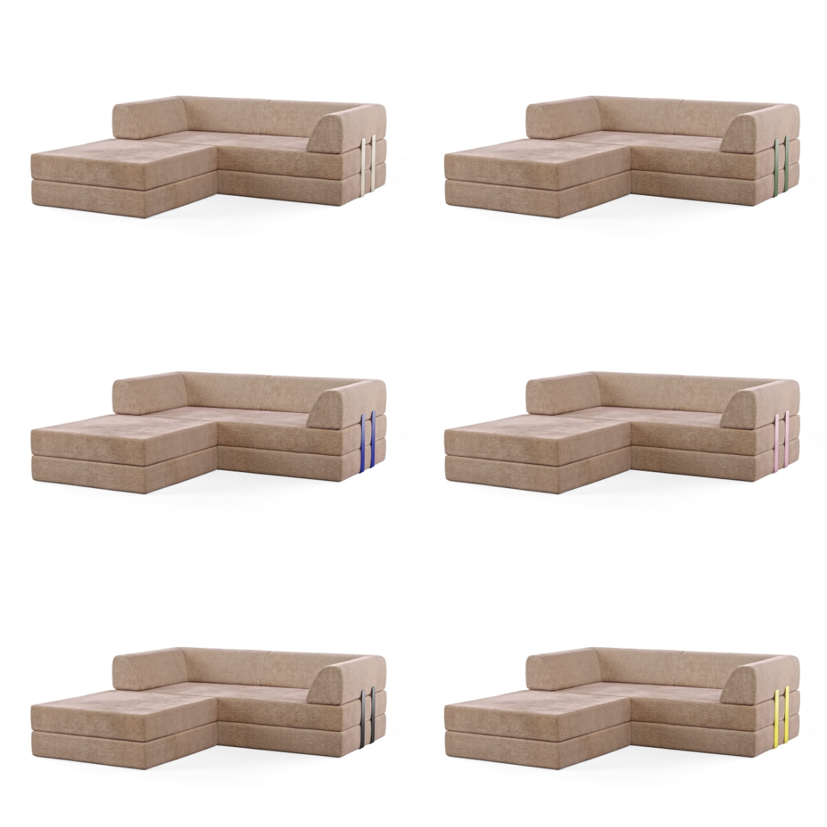 Levi 3-Seater Sofa Chaise