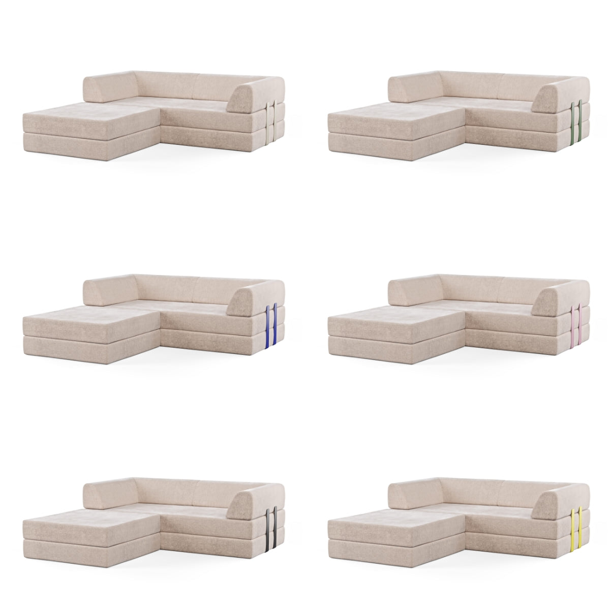 Levi 3-Seater Sofa Chaise