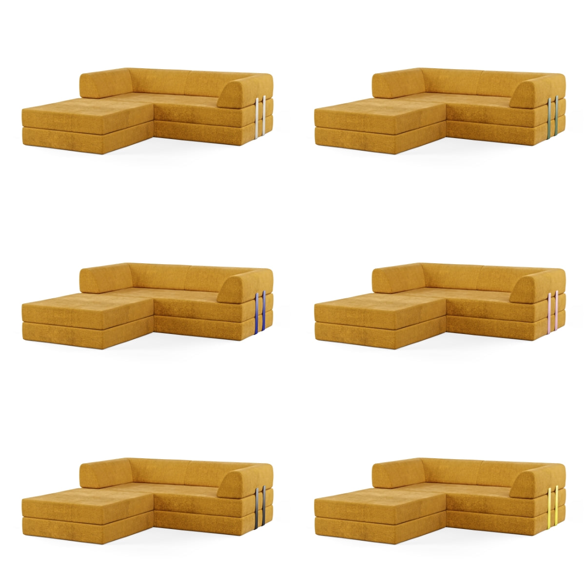 Levi 3-Seater Sofa Chaise