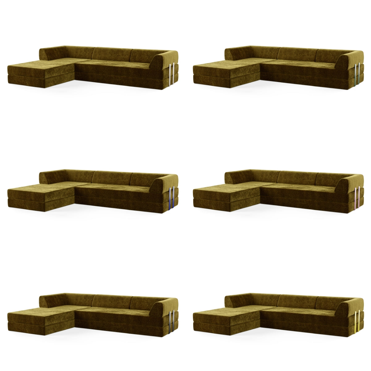 Levi 4-Seater Chaise Corner Sofa