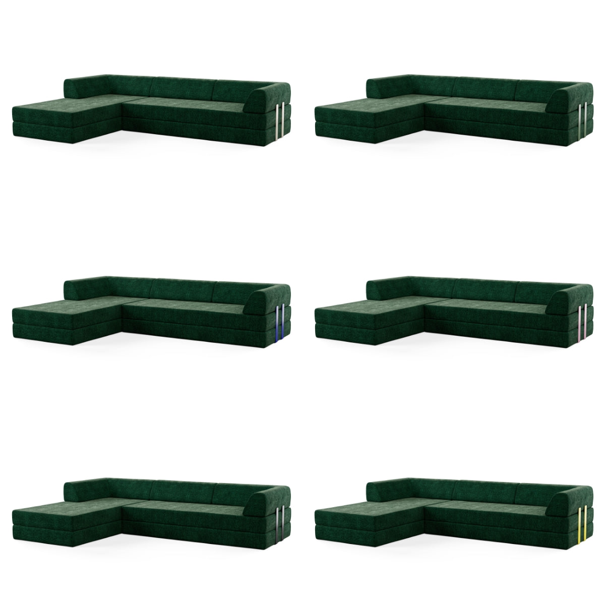 Levi 4-Seater Chaise Corner Sofa