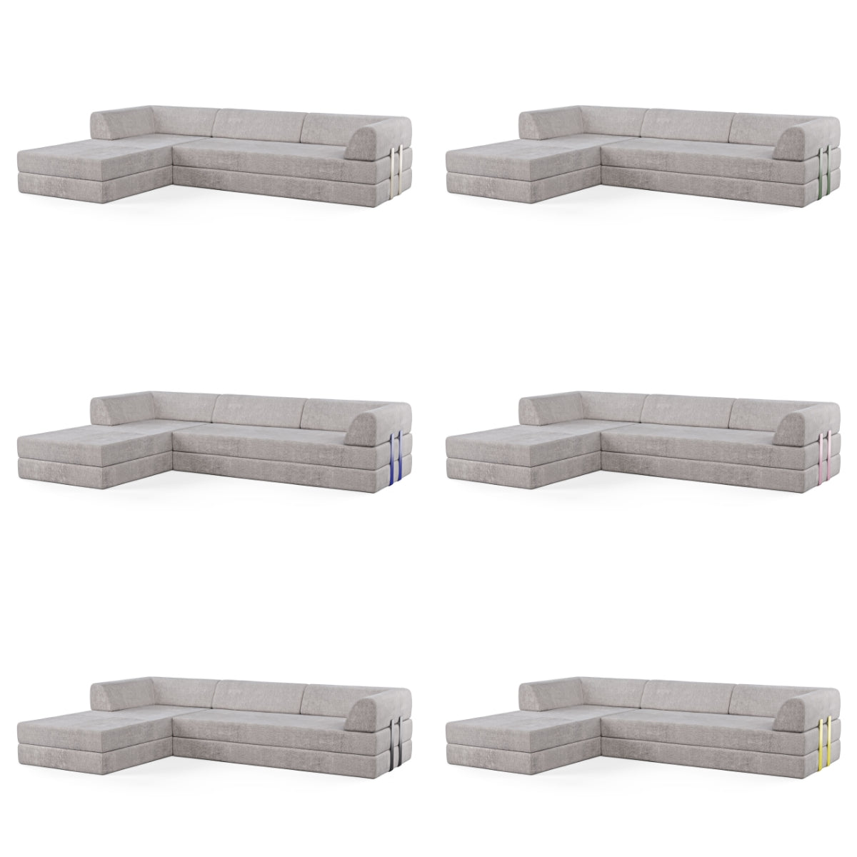 Levi 4-Seater Chaise Corner Sofa