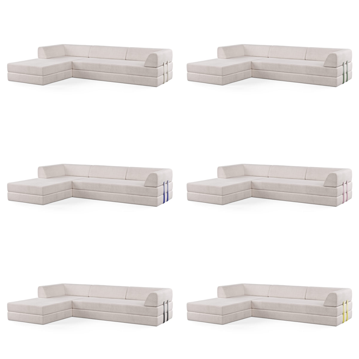 Levi 4-Seater Chaise Corner Sofa