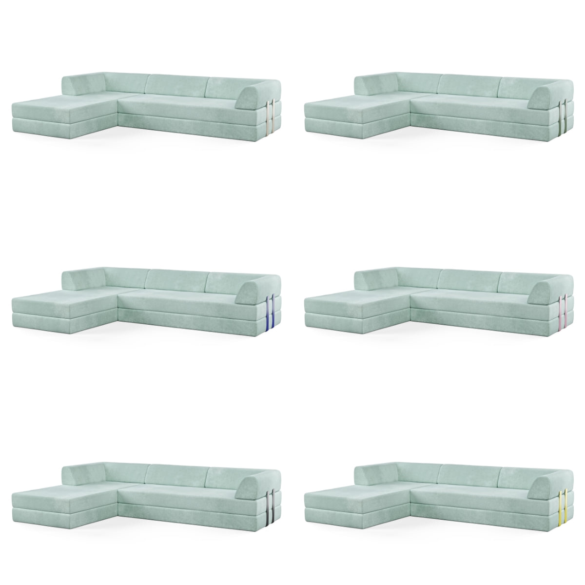 Levi 4-Seater Chaise Corner Sofa