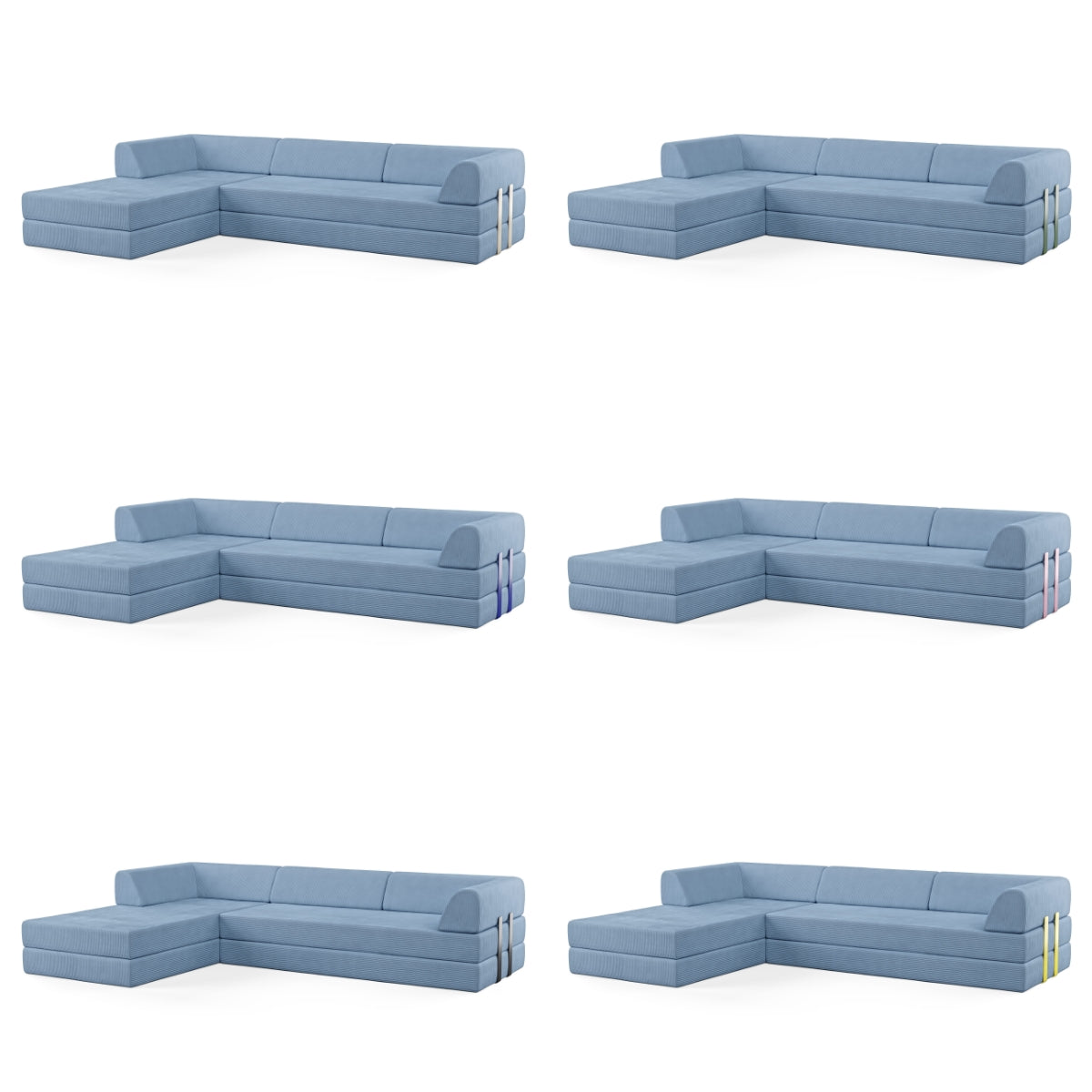 Levi 4-Seater Chaise Corner Sofa