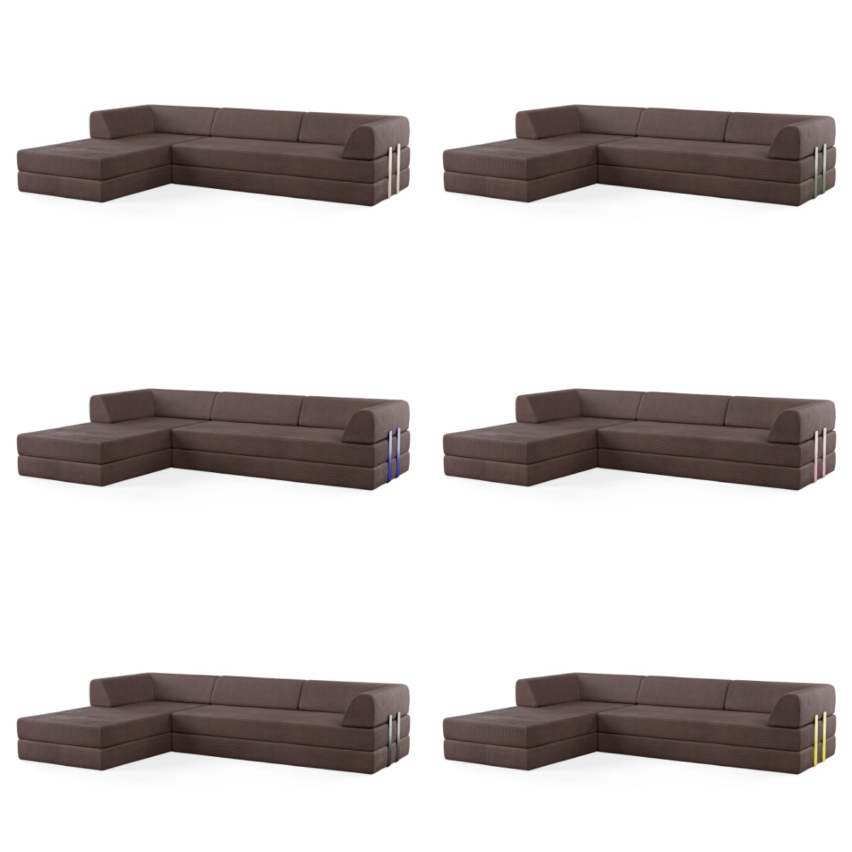 Levi 4-Seater Chaise Corner Sofa