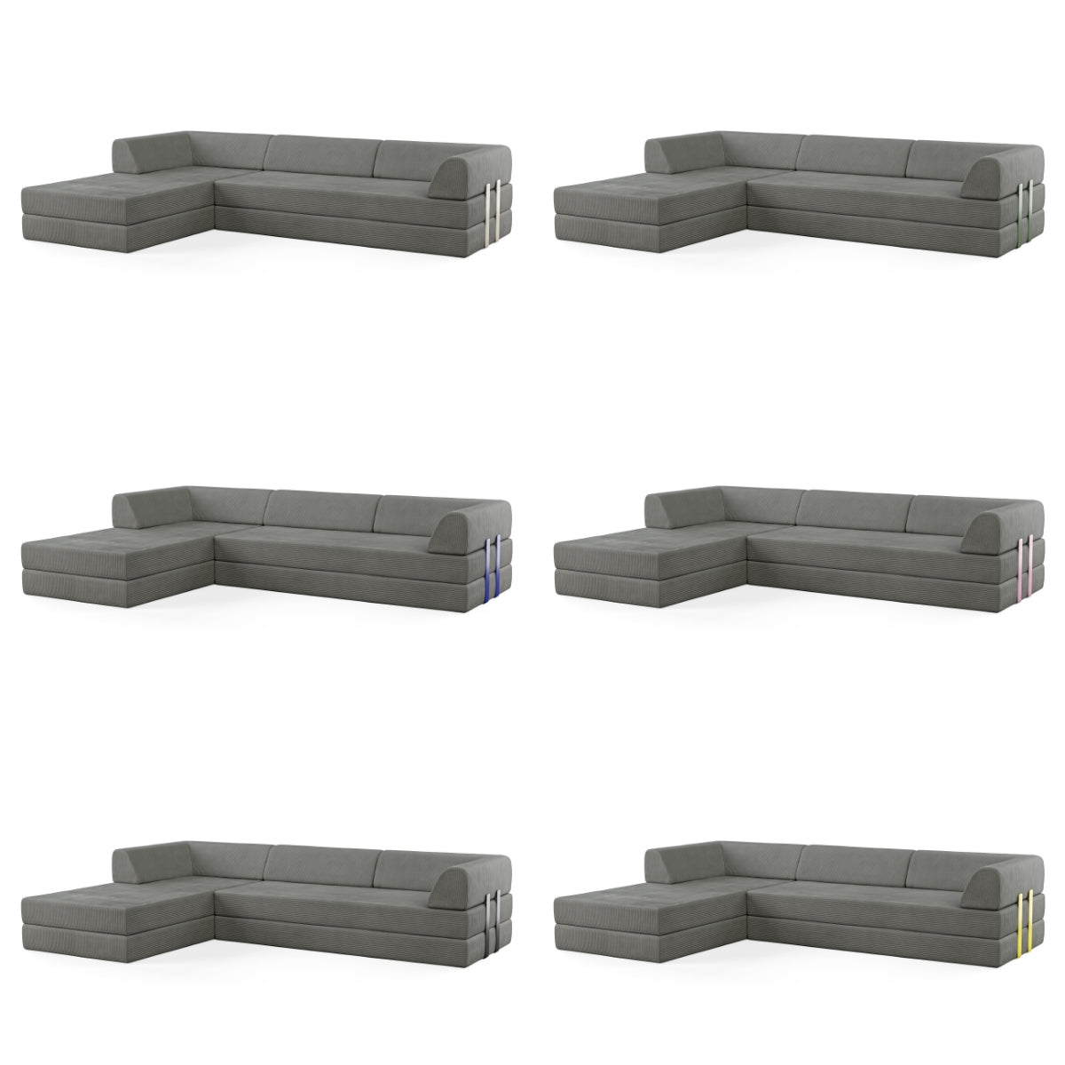 Levi 4-Seater Chaise Corner Sofa