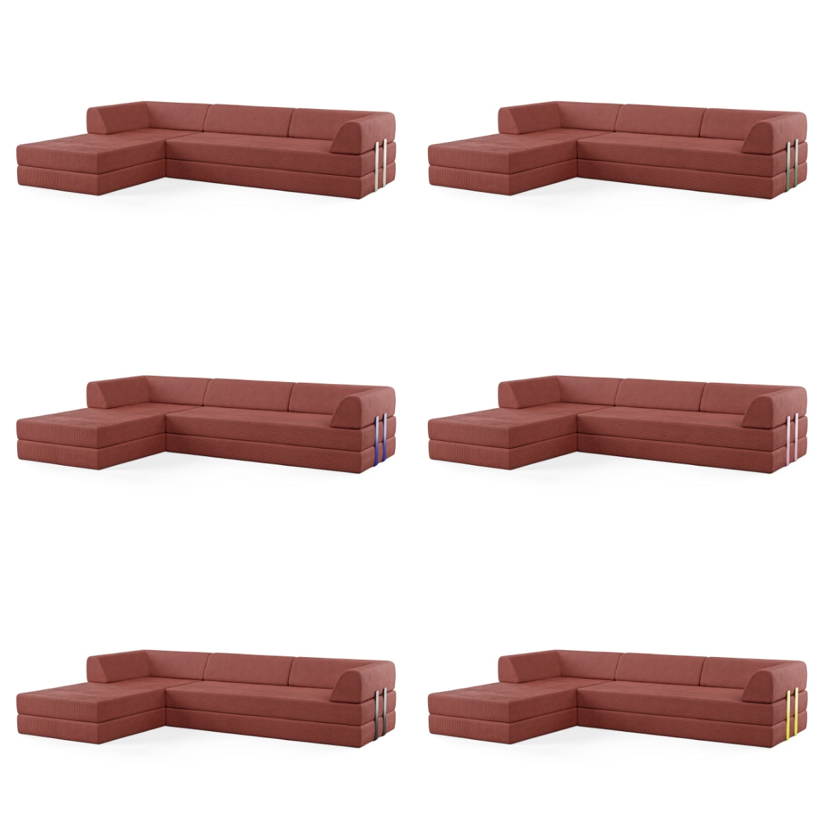 Levi 4-Seater Chaise Corner Sofa