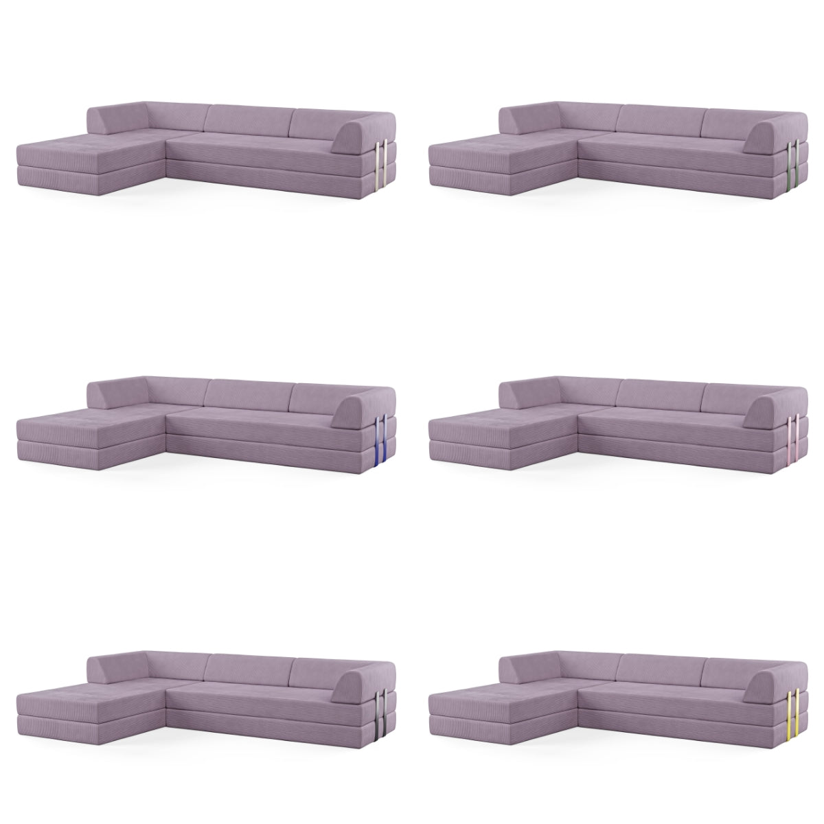 Levi 4-Seater Chaise Corner Sofa