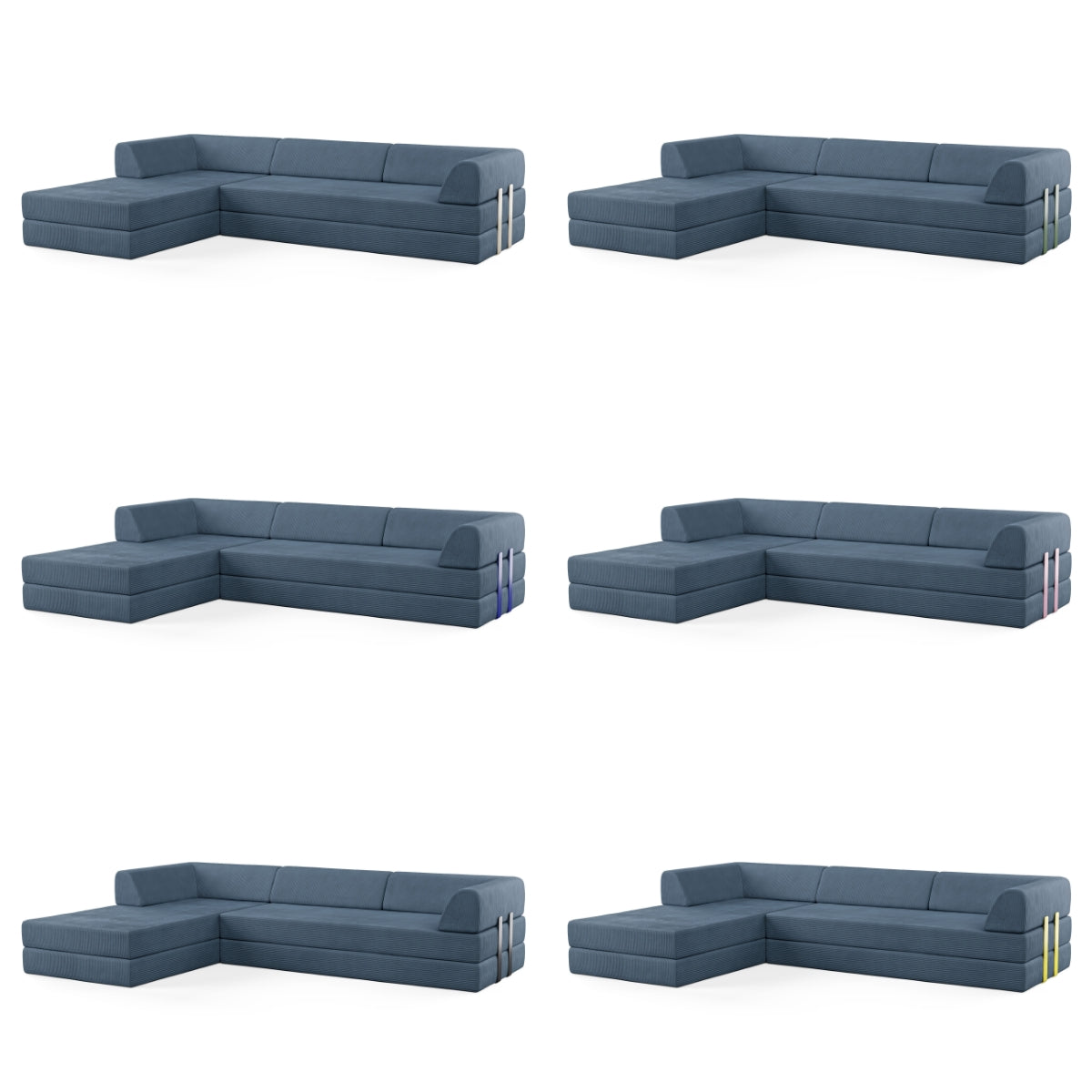 Levi 4-Seater Chaise Corner Sofa