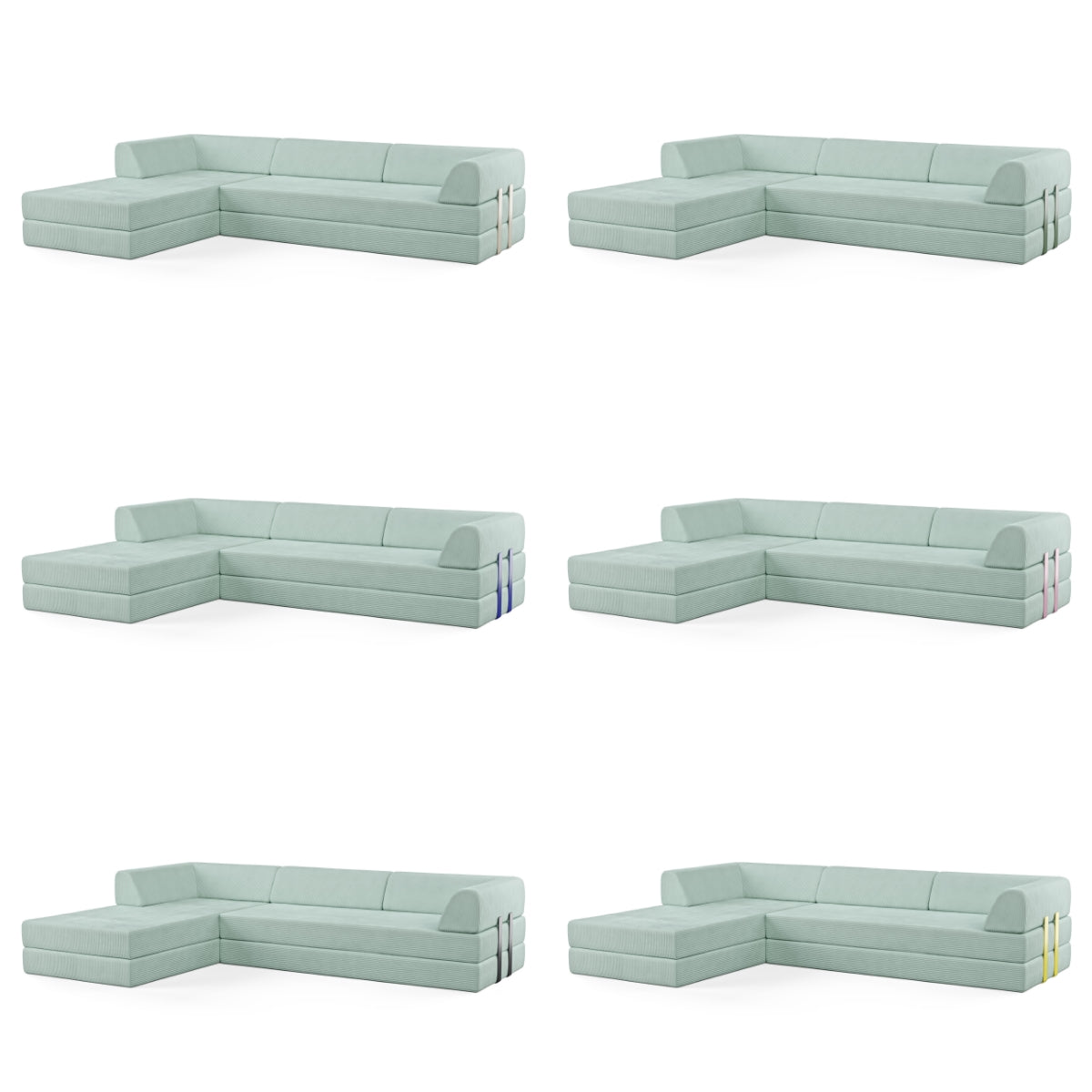 Levi 4-Seater Chaise Corner Sofa