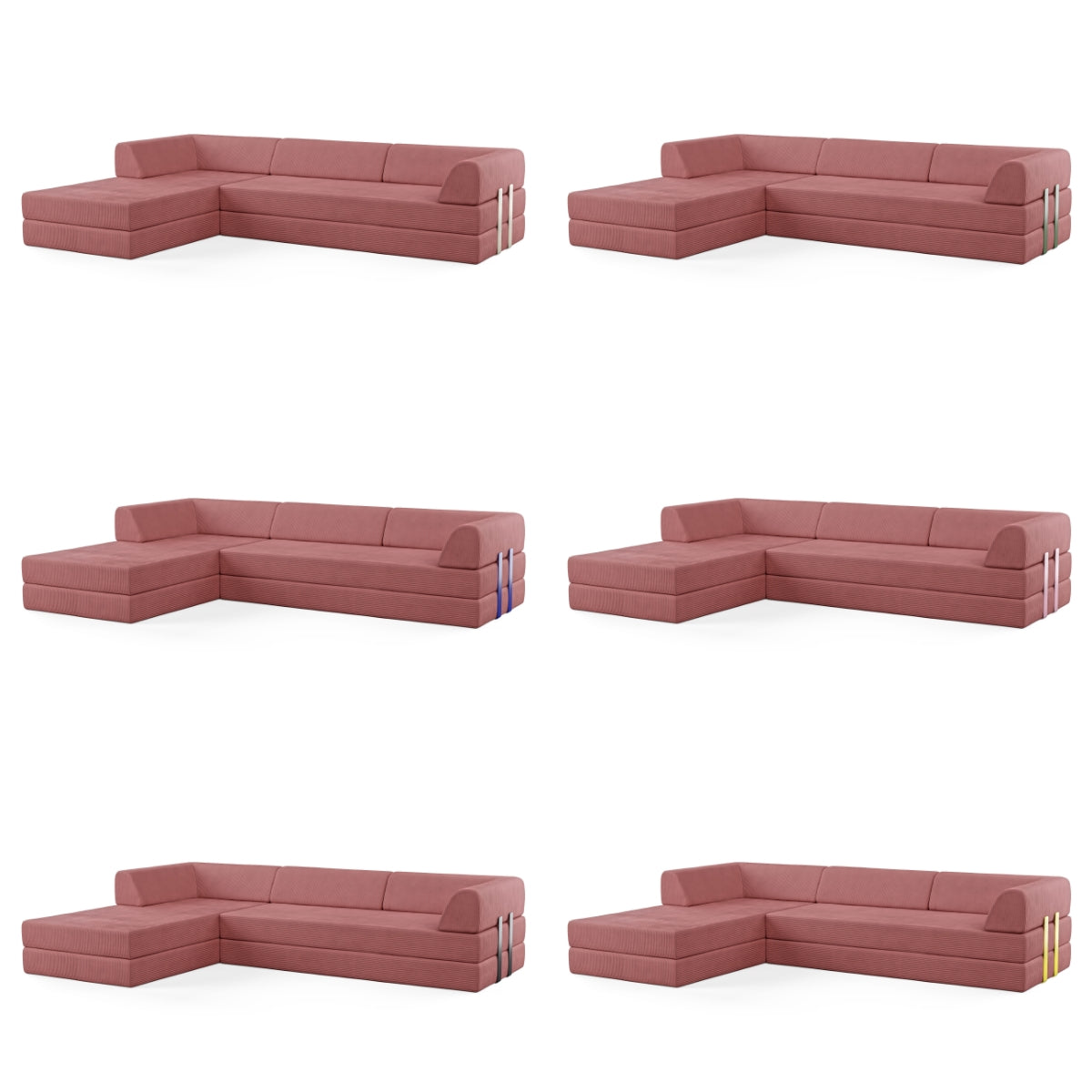 Levi 4-Seater Chaise Corner Sofa