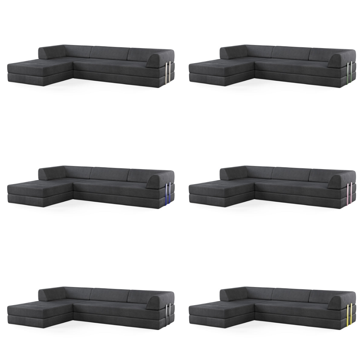 Levi 4-Seater Chaise Corner Sofa